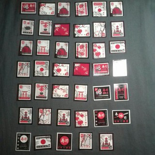 Sticker Bộ Sưu Tập Tem Nippon