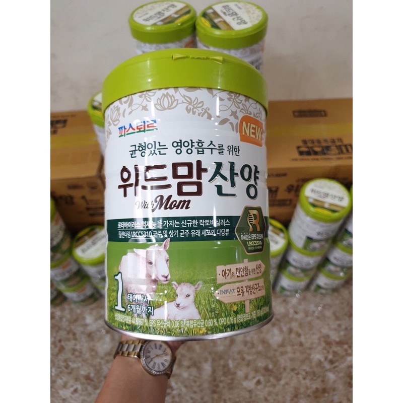 Sữa Withmom dê nội địa Hàn Quốc 750gram số 1