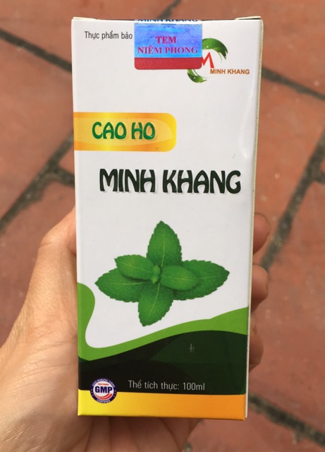 Caoho Minh Khang_Thảo dược hỗ trợ điều trị dứt điểm bệnh về đường hô hấp.