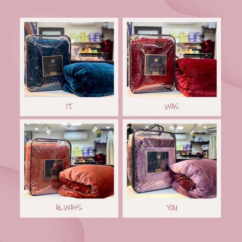 [Ảnh thật]  CHĂN ULTIMATE BLANKET CAO CẤP 2,5kg