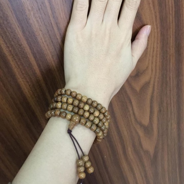 Tràng hạt gỗ gù hương quấn 4 vòng
