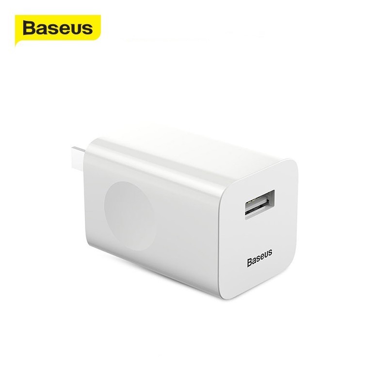 Củ sạc nhanh 5V/3A Baseus Quick Charge chân cắm dẹt thiết kế nhỏ gọn cho mọi thiết bị