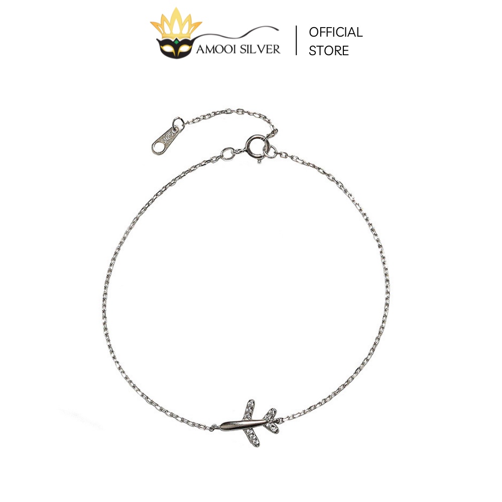 Lắc tay bạc S925 máy bay - Amooi Silver AT02