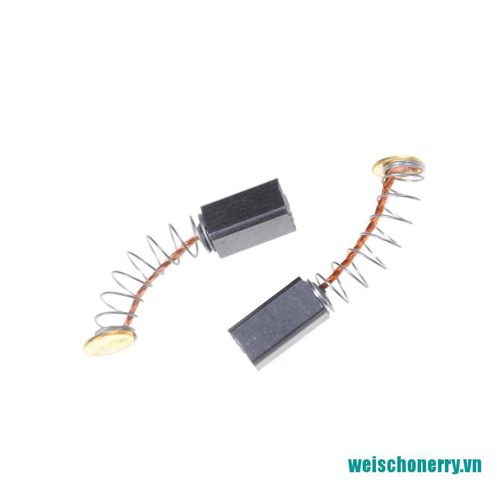 Weischoenrry◑Bộ 10 Động Cơ Chổi Than 5X5X8Mm Chất Lượng Cao