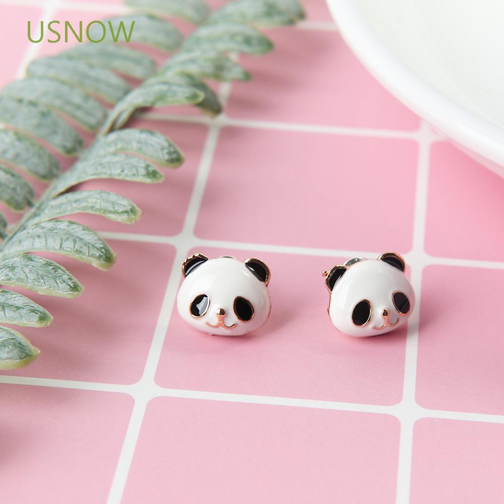 Đôi Bông Tai Hình Gấu Trúc Dễ Thương Cho Nữ