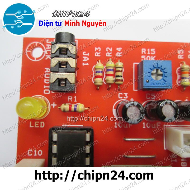 [1 CÁI] (B93) Mạch led nháy theo nhạc 10x10