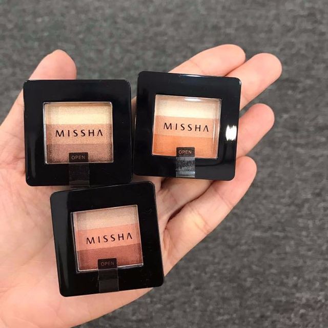 (Chính Hãng) Phấn mắt 3 Màu Missha Triple Shadow