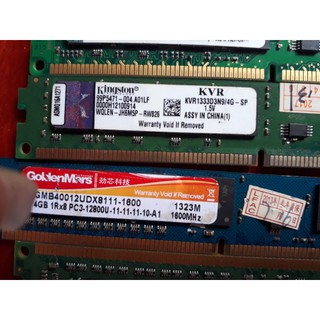 RAM PC  DDR 3 4G BUS 1600