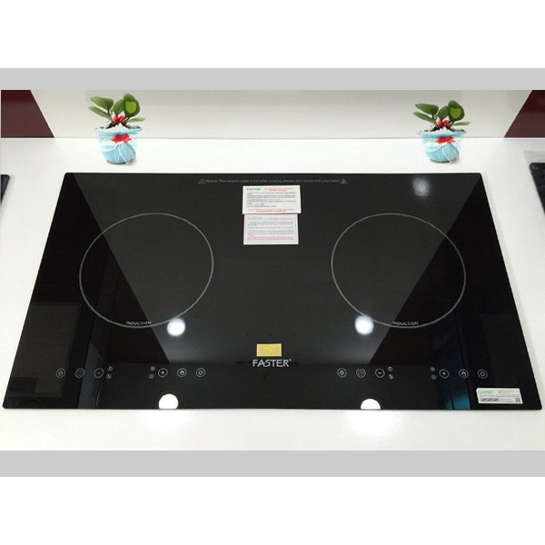 Bếp từ đôi Faster FS - 628I. Nhập khẩu Malaysia  Bếp từ chính hãng giá rẻ