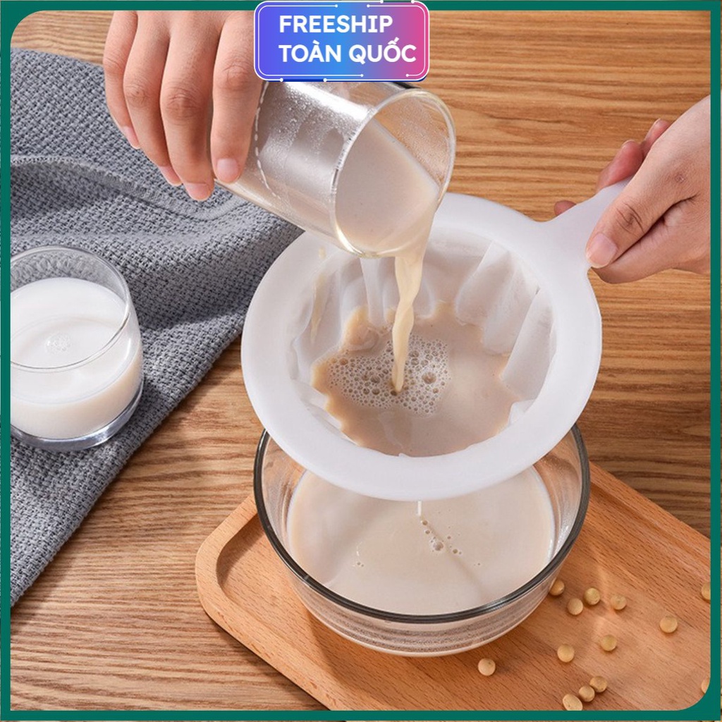 Dụng Cụ Lọc Sữa Đậu Nành Tiện Dụng Cho Nhà Bếp, Rây lọc sữa hạt cao cấp - Túi vải lọc sữa đậu nành, lọc bã hạt tiện dụng