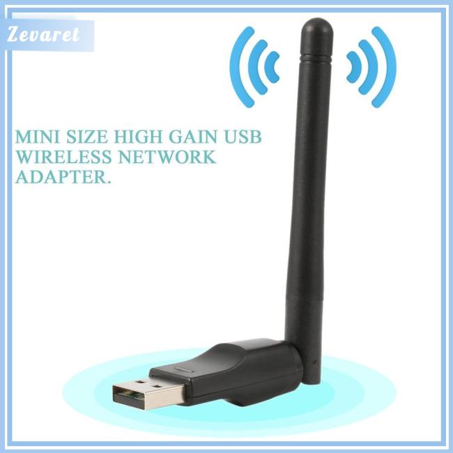 Usb Thu Sóng WiFi Không Dây Mini 150 Mbps 20dBm 802.11b / n / g