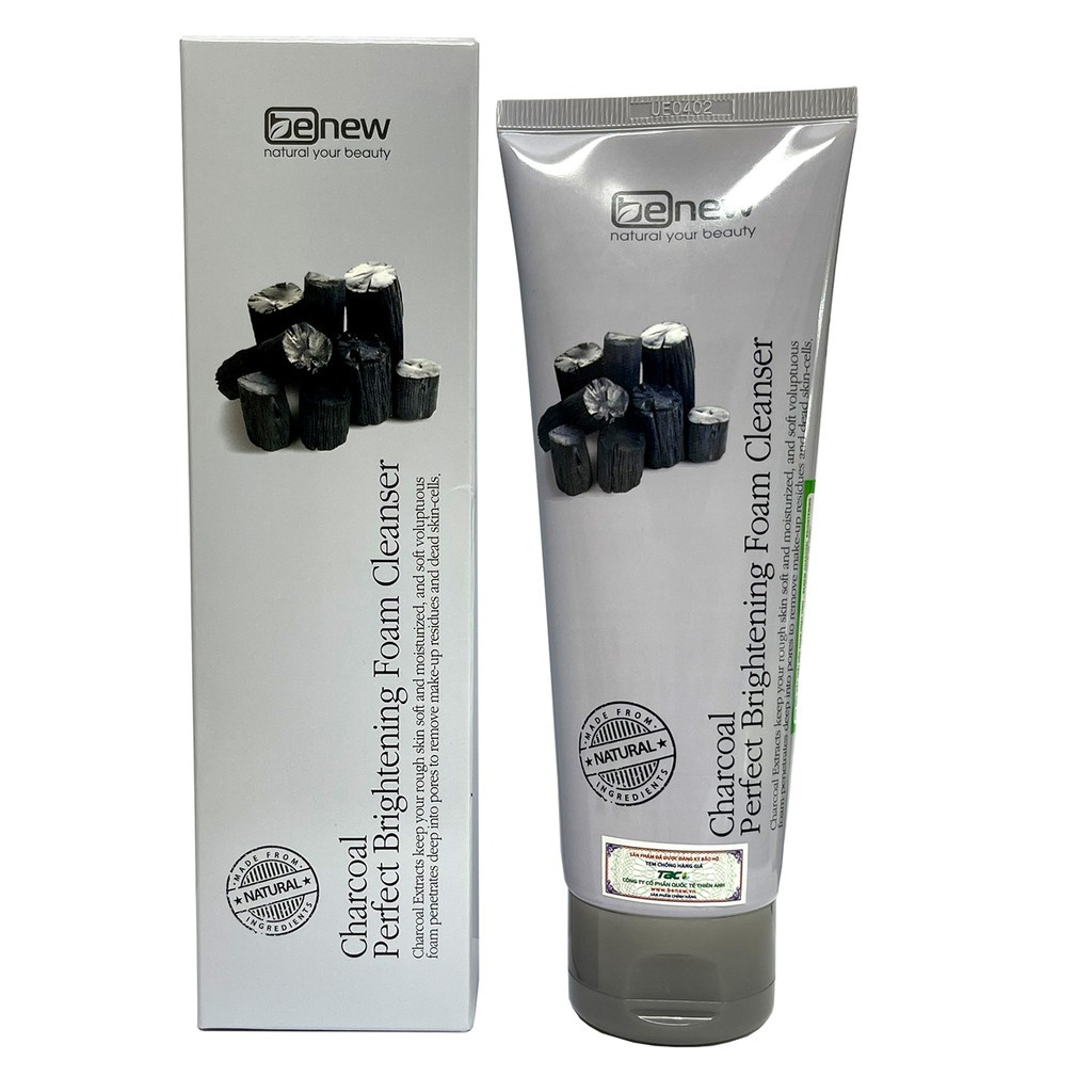 Sữa rửa mặt dành cho nam giúp xoá mụn, trắng da từ tự nhiên BENEW Hàn quốc 160ml/ Hộp ( ĐỦ HƯƠNG)