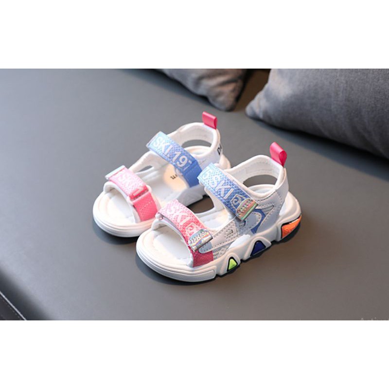 SANDAL 2 QUAI DÁN CHO BÉ CỰC ÊM VÀ ĐẸP. MẪU MỚI