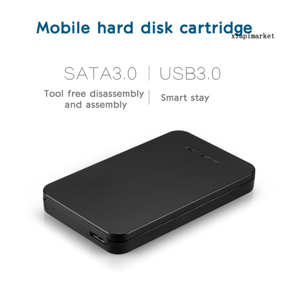 LOP_2.5inch USB3.0 SATA HDD External Hard Drive Disk Enclosure for Windows Linux