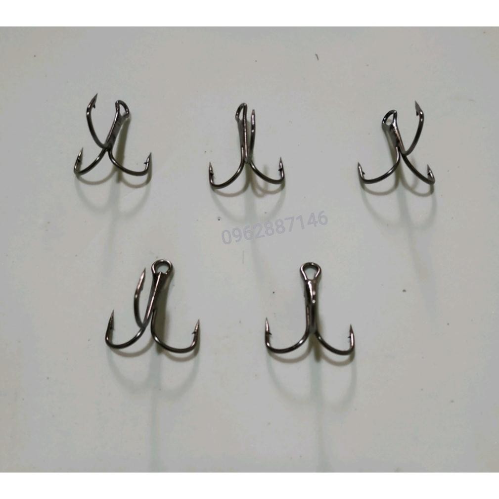 combo 5 lưỡi câu 3 tiêu chuyên lure [Đồ Câu Duli] [Đồ Câu Duli] .