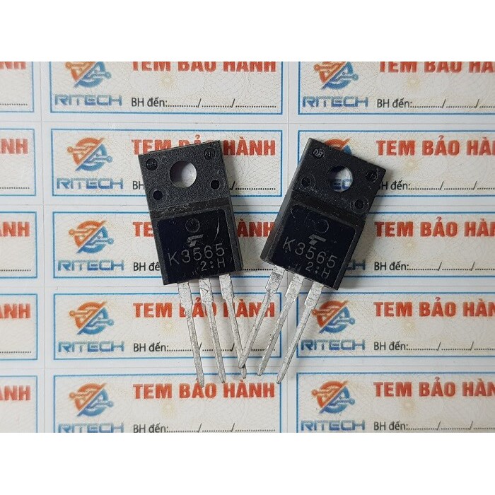 [Combo 5 chiếc] K3565, 2SK3565 Mosfet kênh N 5A 900V