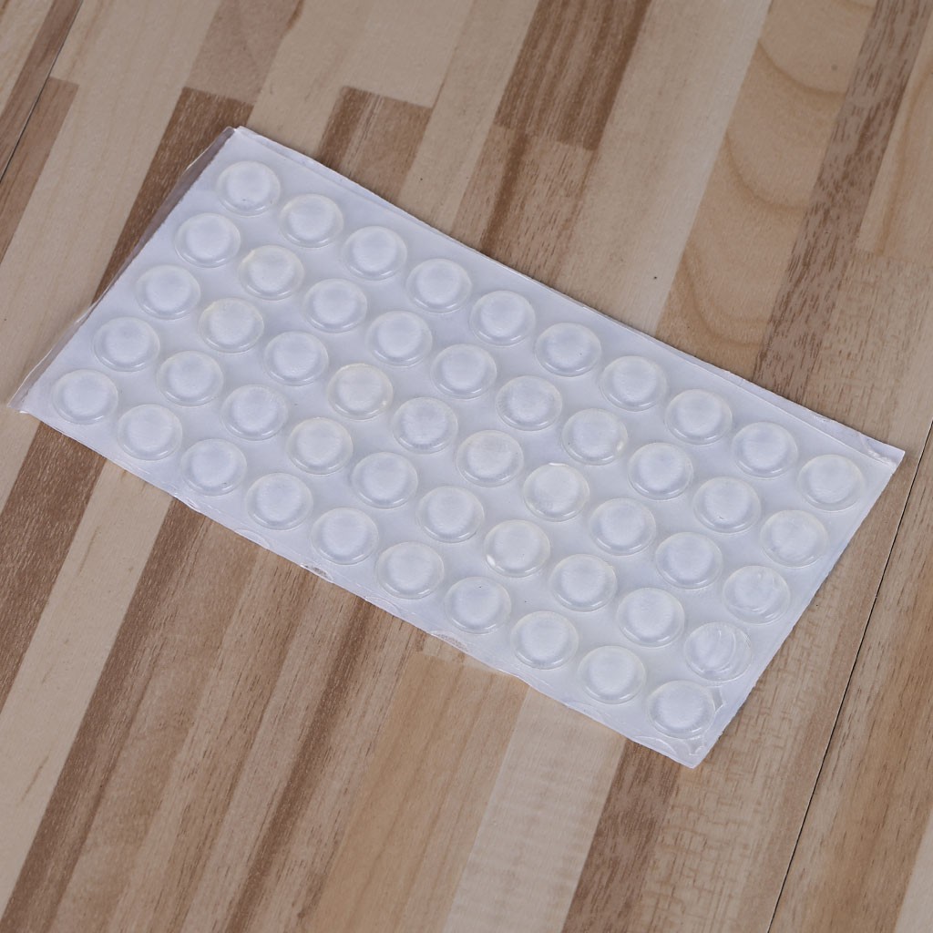 Bộ 50 nút chặn cửa tủ bằng silicon