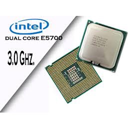 CPU Dou core E5700 socket 775 dùng cho PC