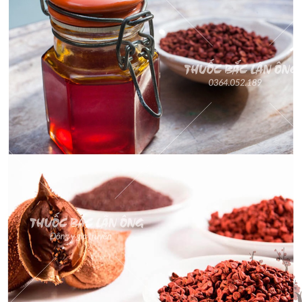 Hạt điều đỏ 500g (Hạt cà ri, tạo màu tự nhiên cho món ăn thơm ngon hấp dẫn)