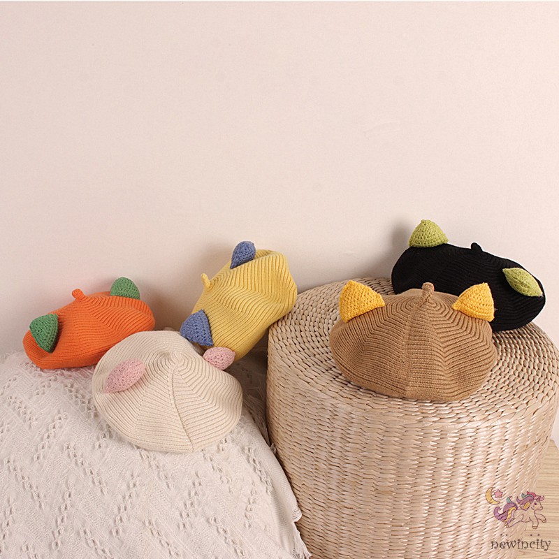 Mũ nồi len phong cách Hàn Quốc dễ thương dành cho bé