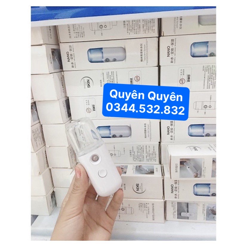 Máy phun sương mini nối mi - dụng cụ nối mi_QUYÊN QUYÊN