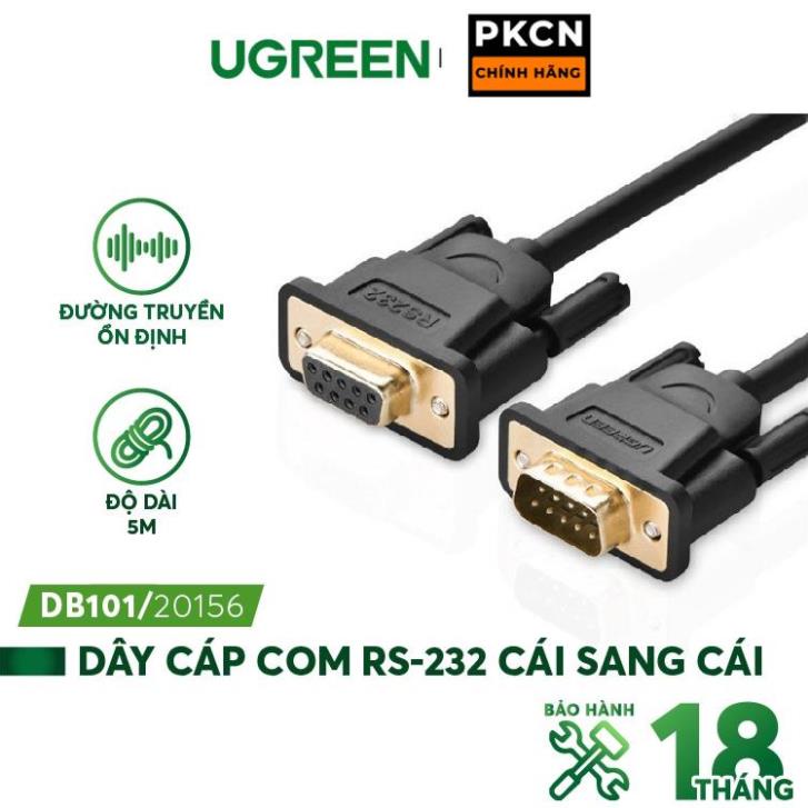 Dây cáp COM RS-232 đực sang đực UGREEN DB101 PKCNH