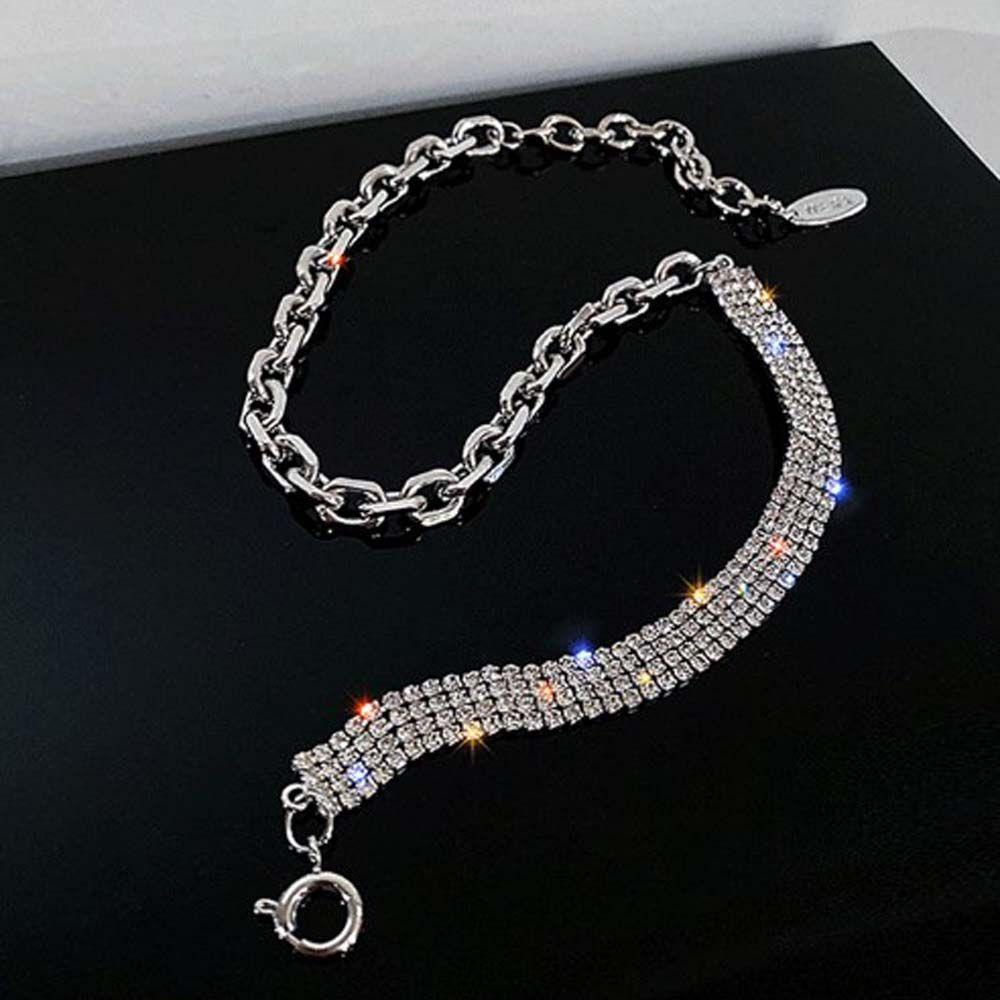 Vòng Cổ Choker Nhiều Lớp Phong Cách Punk Thời Trang Cho Nữ