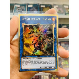 Thẻ Bài Lẻ YugiOh! Mã MAGO-EN038 - Sky Striker Ace - Kagari - Premium Gold Rare - 1st Edition