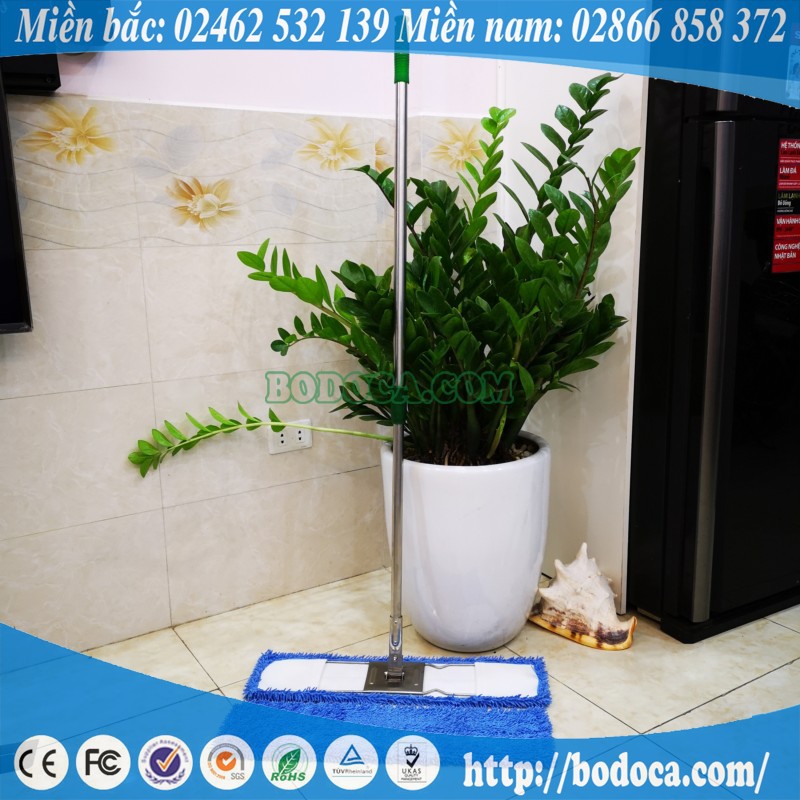 Cây lau nhà Microfiber  45cm-60cm-90cm cán rút
