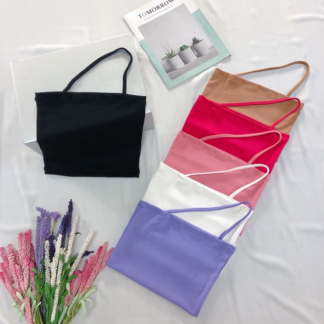 áo kiểu một dây sexy form croptop
