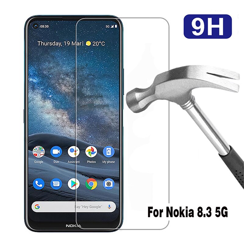 [Ảnh Thật] Kính CL Nokia 8.3 5G - Cường Lực Không FULL, 9H-0.26mm