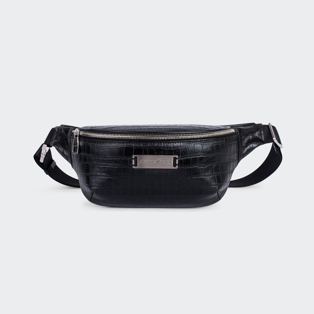 Túi da đeo chéo unisex MIKENCO CROG BUMBag