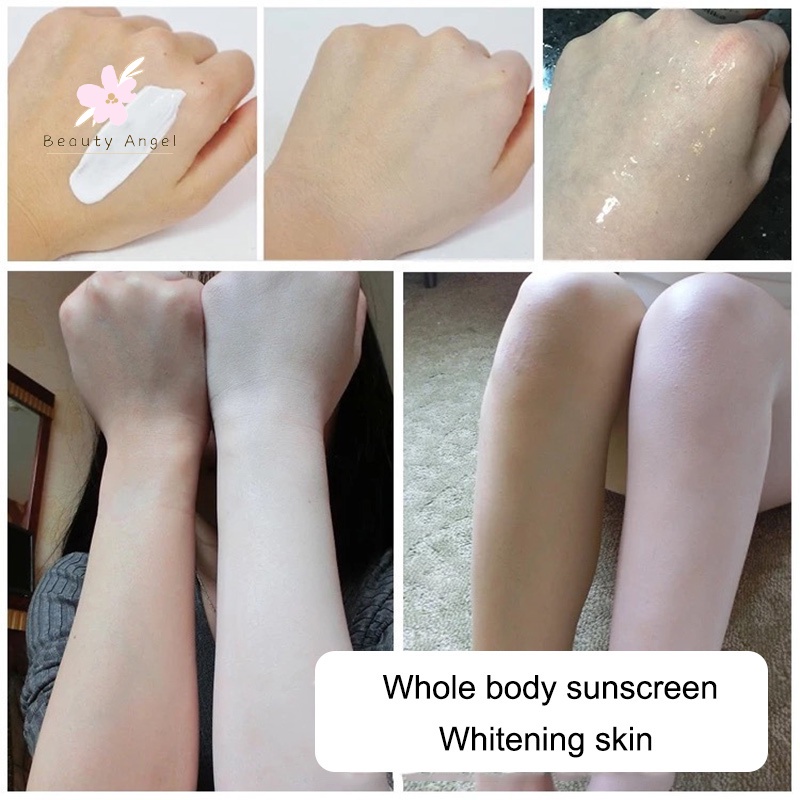 Kem chống nắng body SPF90 PA+++ Làm Trắng Da Lâu Trôi Không Thấm Nước