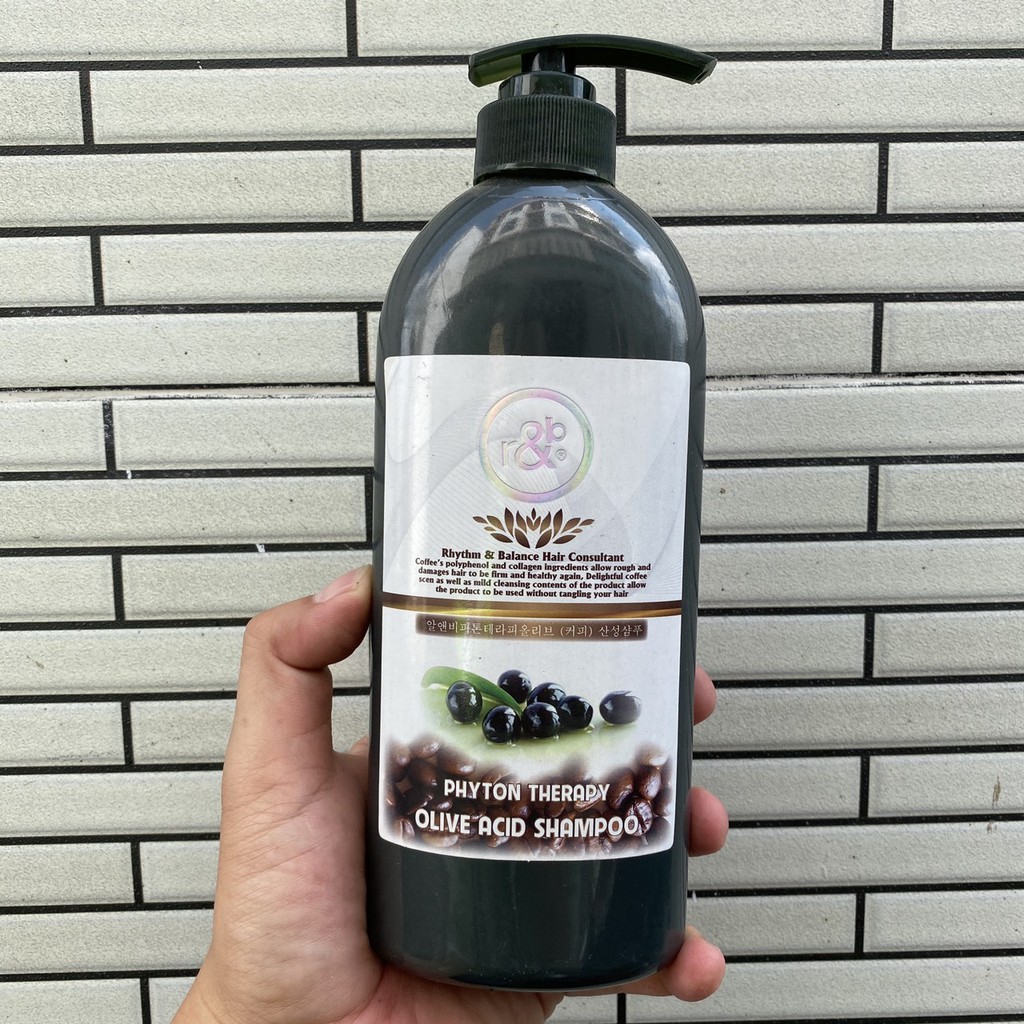 Dầu gội chăm sóc tóc R&B Olive Acid Shampoo Coffee - 600ml