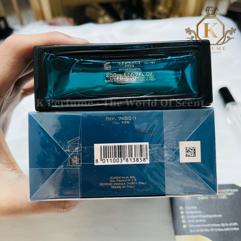 [K Perfume Chính Hãng] Nước Hoa Nam Versace Eros For Men EDT | Thế Giới Skin Care