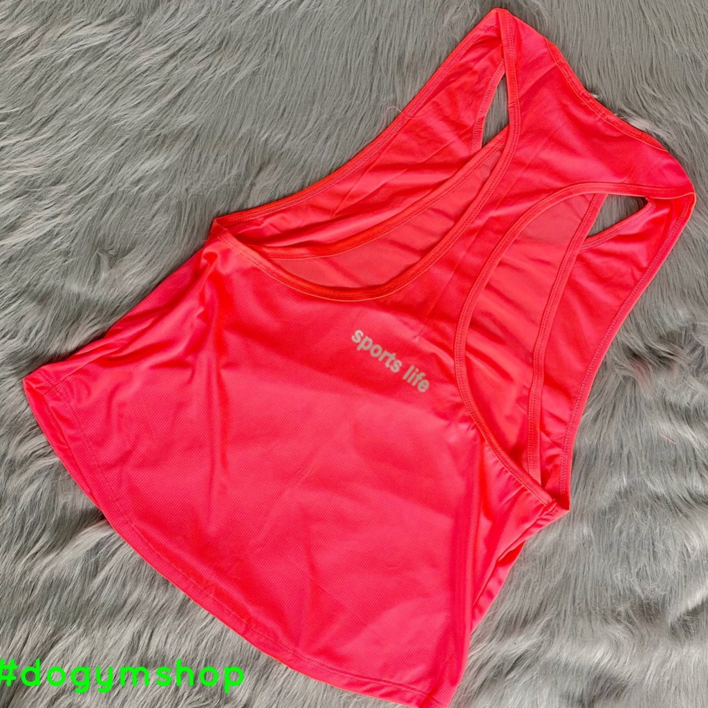 Áo tank top phủ ngoài nữ FOREVERN21- tập gym, yoga.
