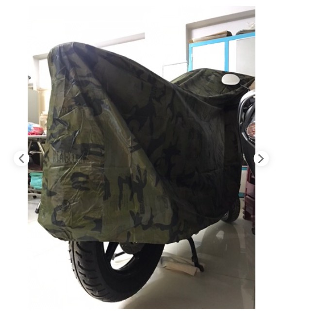 Bạc trùm xe máy vải dù - vừa SH