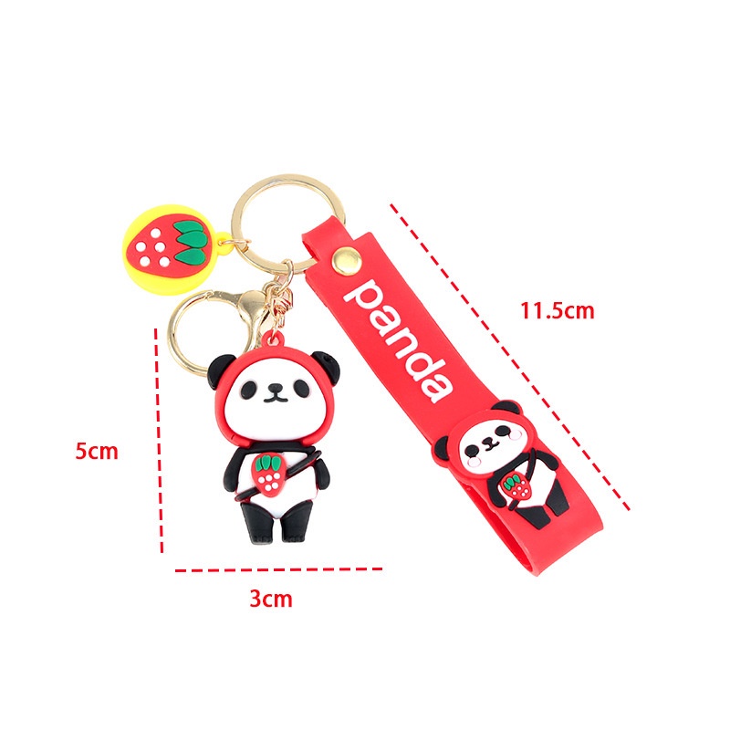 Móc Khóa Hình Trái Cây Dễ Thương