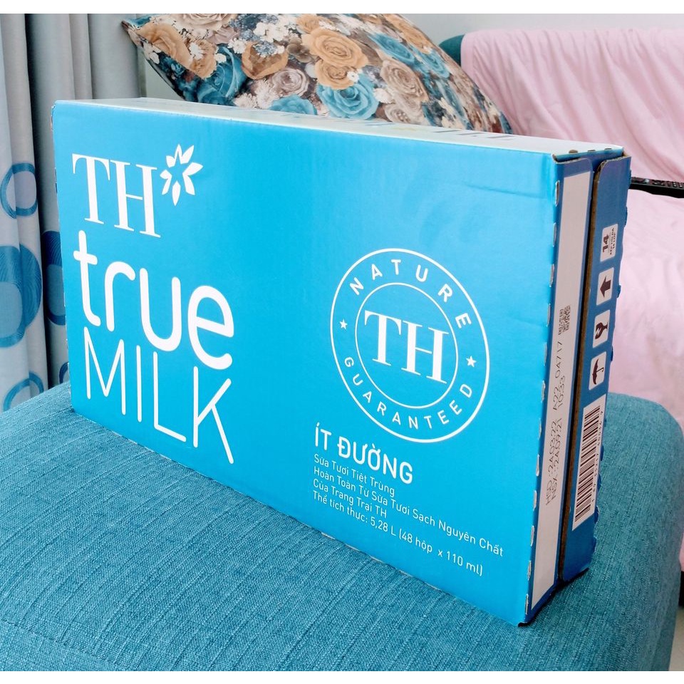 Combo 3 lốc TH True Milk 110ml có đường/ít đường