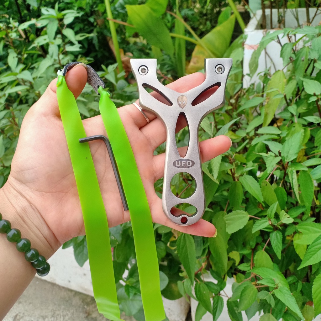 Ná cao su ufo dây gài, ná inox ufo chạc 7 tặng lục giác