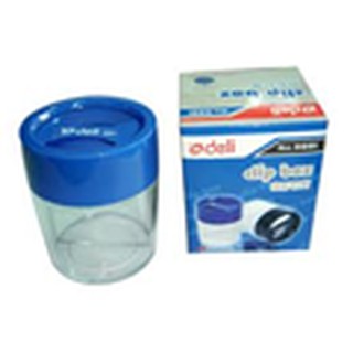 Hộp đựng ghim Nam châm Deli tròn 9881