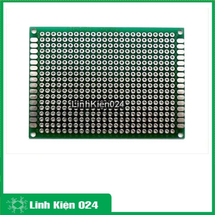 PCB 5x7cm Loại Tốt Phủ Xanh ( PCB Đục Lỗ )