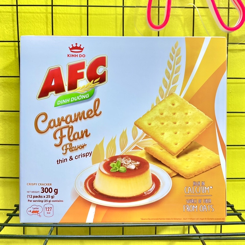 Bánh AFC vị caramel flan