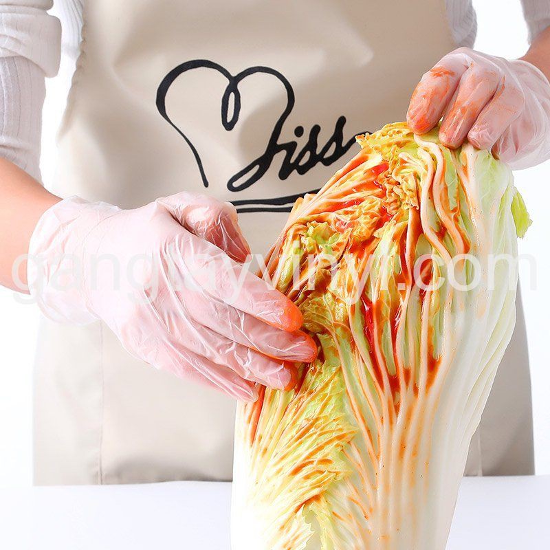 Găng tay Vinyl PVC glove size M 100c/hộp