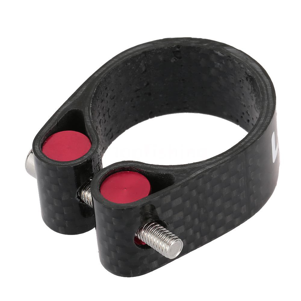 Khóa cốt yên xe đạp bằng sợi Carbon siêu nhẹ 30.2mm 34.9mm