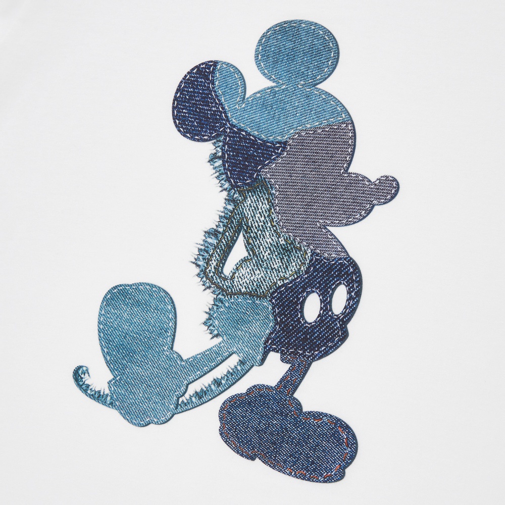 Hàng Có Sẵn Áo Thun Uniqlo Tay Ngắn In Hình Chuột Mickey Cho Bé Trai/Bé Gái 448650