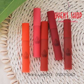 (Son mới) Son kem lì mịn 3Ce Smoothing Lip Tint