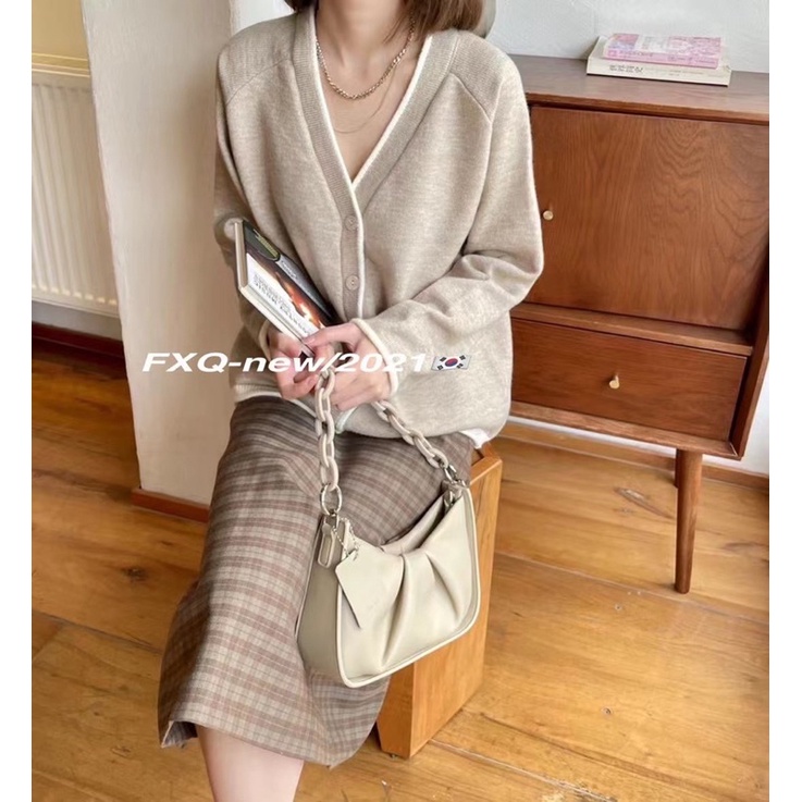 ÁO KHOÁC LEN CARDIGAN KIỂU VINTAGE