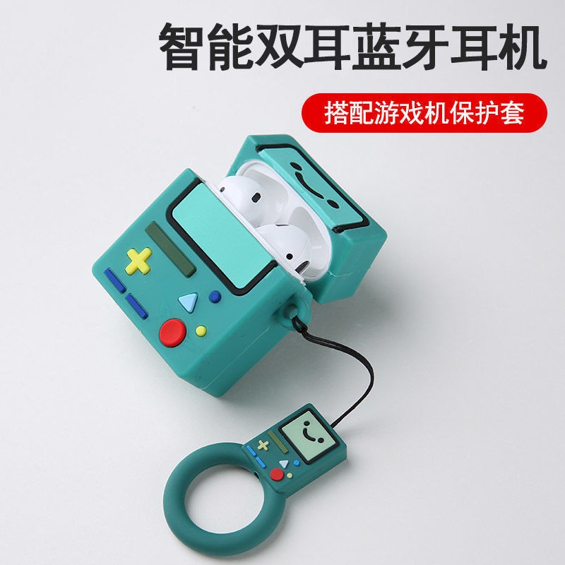 Tai Nghe Bluetooth Không Dây Mini Dễ Thương Chất Lượng Cao Cho Huawei Oppo Vivo Apple