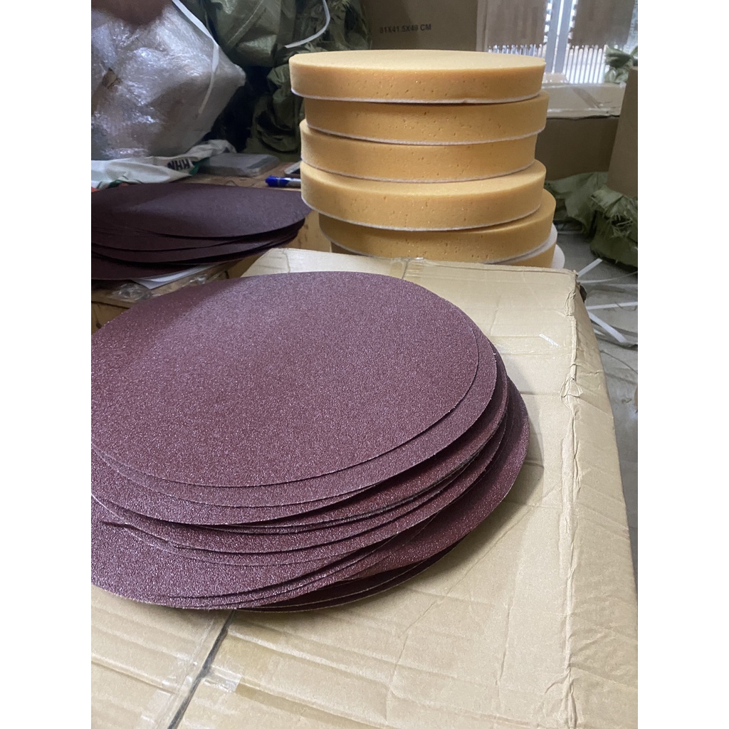 Giấy nhám P40 cho máy xoa tường D380mm